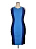Bold Elements Color Block Blue Cocktail Dress Size XL - photo 1