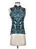 Athleta 100% Polyester Blue Black Tank Top Size 1 - photo 1