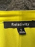 Relativity 100% Polyester Yellow Long Sleeve Blouse Size S - photo 7