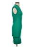 Privy Solid Green Cocktail Dress Size S - photo 4