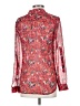 Kut from the Kloth 100% Polyester Floral Red Long Sleeve Blouse Size XS - photo 2
