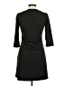 Meaneor Solid Black Casual Dress Size M - photo 2