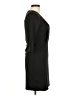 Meaneor Solid Black Casual Dress Size M - photo 4