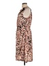 Isani for Target 100% Polyester Animal Print Brown Casual Dress Size L - photo 5