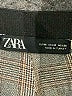 Zara TRF Plaid Gray Dress Pants Size M - photo 7