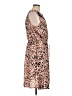 Isani for Target 100% Polyester Animal Print Brown Casual Dress Size L - photo 4