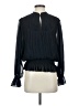 Joie 100% Polyester Black Long Sleeve Blouse Size S - photo 1
