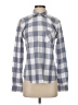 UNTUCKit Checkered-gingham Gray Long Sleeve Blouse Size 4 - photo 1