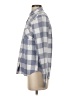 UNTUCKit Checkered-gingham Gray Long Sleeve Blouse Size 4 - photo 5