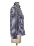 UNTUCKit 100% Cotton Checkered-gingham Blue Long Sleeve Blouse Size 2 - photo 4