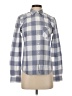 UNTUCKit Checkered-gingham Gray Blue Long Sleeve Button-Down Shirt Size 2 - photo 1