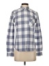 UNTUCKit Checkered-gingham Gray Long Sleeve Button-Down Shirt Size 2 - photo 1