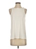 Solow Ivory Sleeveless T-Shirt Size XS - photo 1