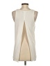 Solow Ivory Sleeveless T-Shirt Size XS - photo 2