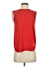 J.Crew 100% Polyester Red Sleeveless Blouse Size 00 - photo 1