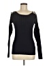 Intermix Black Pullover Sweater Size M - photo 1