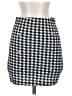 Shein Houndstooth Black Casual Skirt Size S - photo 1