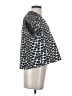 Abbey Glass Animal Print Silver Short Sleeve Blouse Size S - photo 4