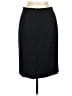 Classiques Entier 100% Polyester Solid Black Casual Skirt Size 8 - photo 2