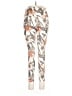 Columbia Print Ivory Orange Casual Pants Size L - photo 2