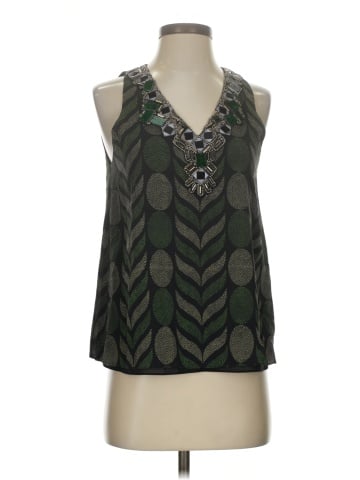 Alice + Olivia Sleeveless Silk Top (view 1)
