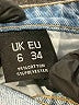 PrettyLittleThing Stars Blue Jeans Size 2 - photo 8