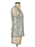 Velvet 100% Rayon Silver Tank Top Size P (petite) - photo 4