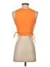 Princess Polly 100% Polyester Orange Sleeveless Top Size 2 - photo 2