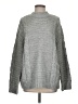 Ann Taylor LOFT Solid Gray Turtleneck Sweater Size XS - photo 1