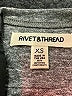 Rivet & Thread Gray Casual Dress Size XS - photo 7