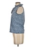 J. McLaughlin Blue Sleeveless Blouse Size S - photo 5