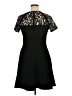 Whistles Black Cocktail Dress Size 10 - photo 2