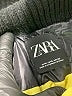 Zara Solid Black Snow Jacket Size S - photo 6