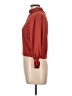 Erge Designs Red Long Sleeve Blouse Size L - photo 5