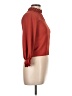 Erge Designs Red Long Sleeve Blouse Size L - photo 4