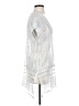 Nic + Zoe Silver Kimono Size S - photo 4