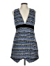 BCBGeneration Graphic Blue Cocktail Dress Size 10 - photo 1
