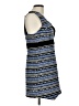 BCBGeneration Graphic Blue Cocktail Dress Size 10 - photo 4