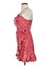 Shein 100% Polyester Polka Dots Red Cocktail Dress Size 4 - photo 5