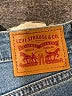 Levi's Hearts Blue Jeans Size 25 waist - photo 7