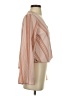 Abbeline 100% Rayon Tan Long Sleeve Blouse Size S - photo 4