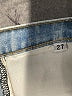 ASKK NY 100% Cotton Hearts Blue Jeans Size 27 waist - photo 8
