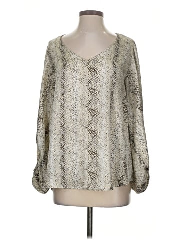 Blu Pepper Long Sleeve Blouse (view 1)