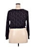 Monteri Black Long Sleeve Blouse Size XXL - photo 2