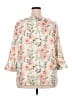 Petite Assembly Pink 3/4 Sleeve Blouse Size XXL (petite) - photo 2
