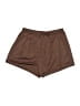 Unbranded Solid Brown Athletic Shorts Size M - photo 1