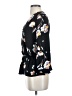 Halogen 100% Polyester Black 3/4 Sleeve Blouse Size XS - photo 5