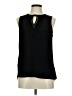 Pale Sky 100% Rayon Black Sleeveless Blouse Size M - photo 1