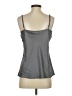 Ann Taylor 100% Polyester Gray Sleeveless Top Size S - photo 2