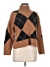 Everlane 100% Wool Plaid Brown Wool Pullover Sweater Size M - photo 1